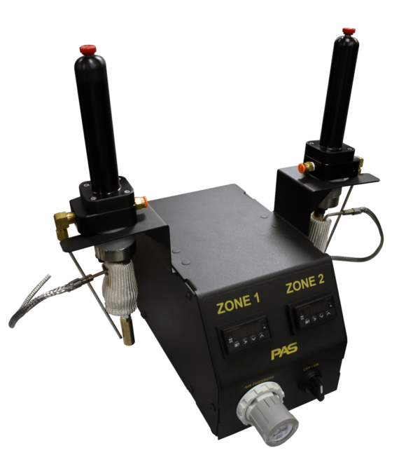 Dual Zone Hand-Held Heat Staking Station - Plastic Assembly Systems